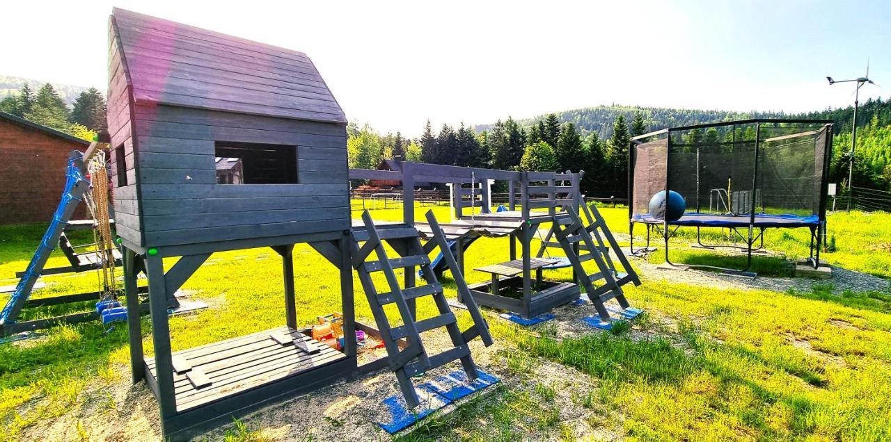 Osrodek Wczasowy Na Borach Villa Korbielów Exteriör bild