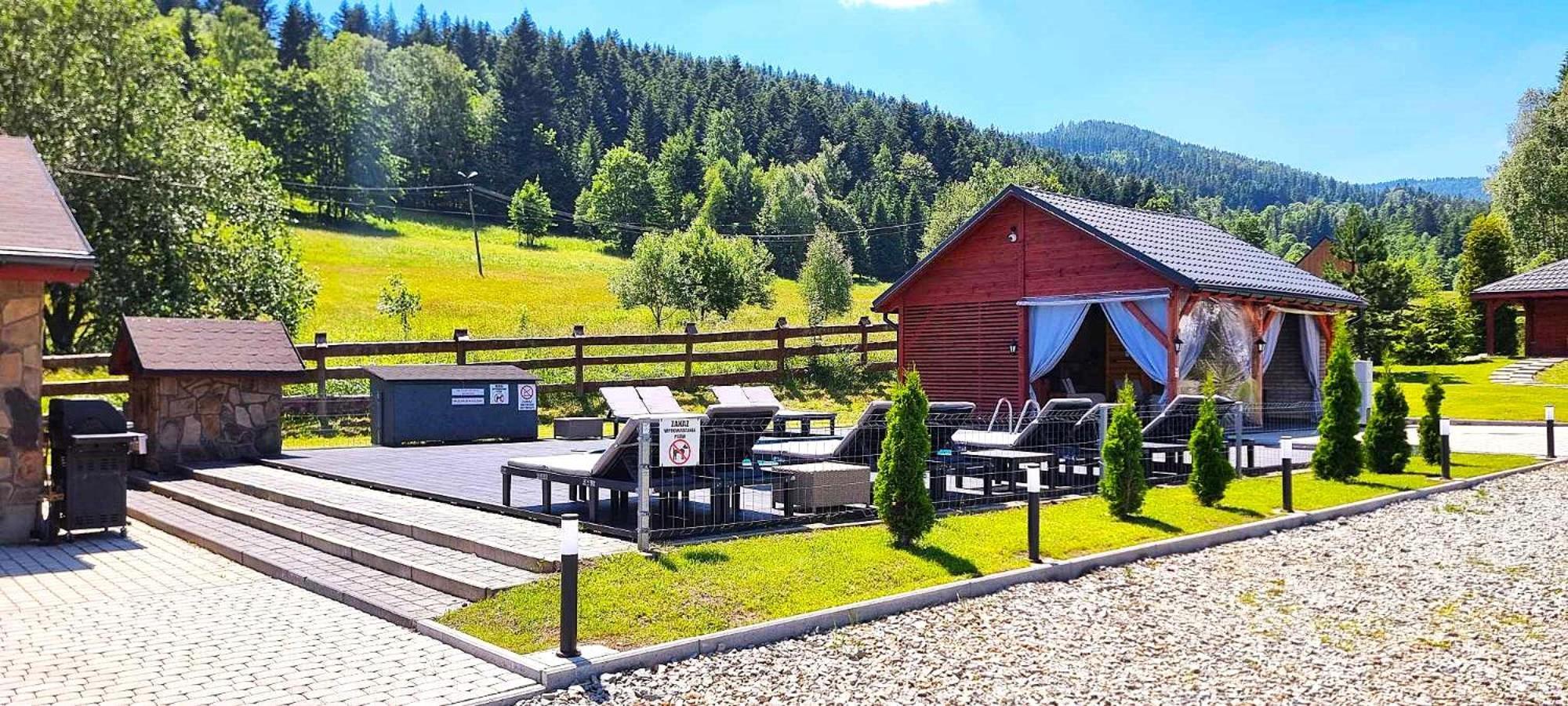 Osrodek Wczasowy Na Borach Villa Korbielów Exteriör bild