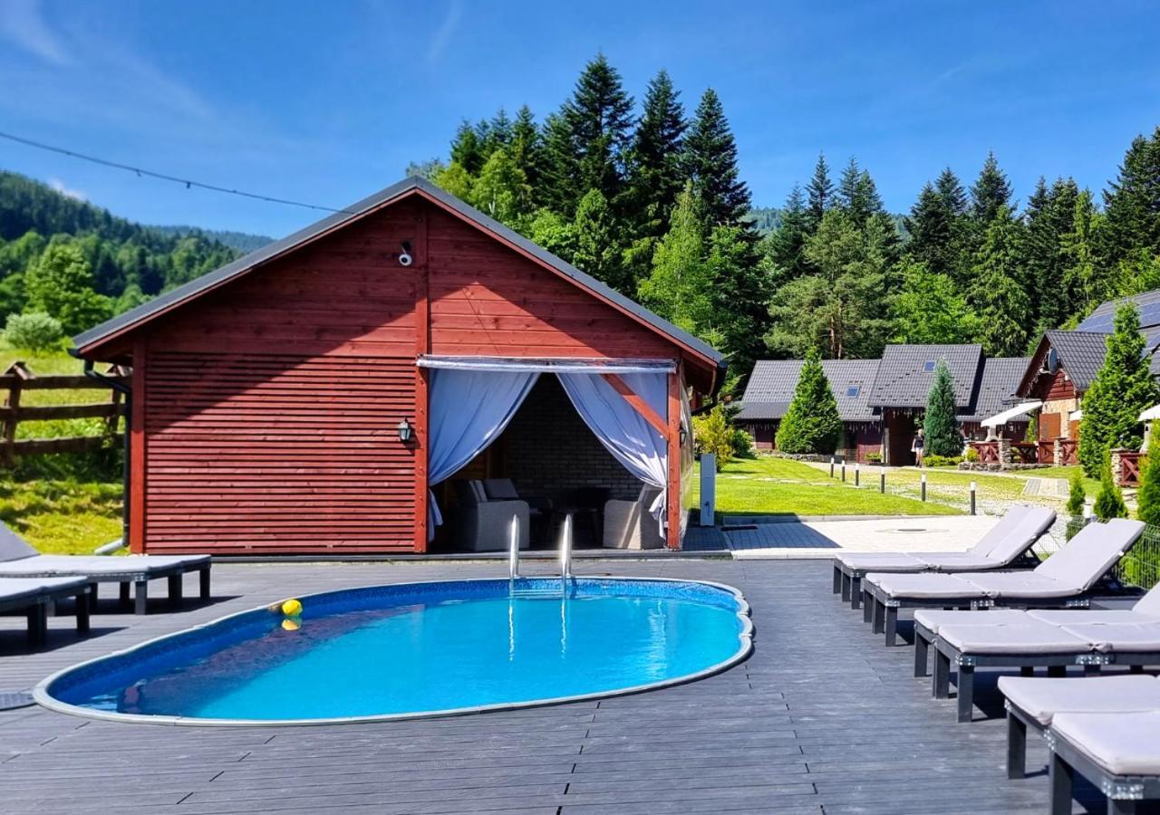 Osrodek Wczasowy Na Borach Villa Korbielów Exteriör bild